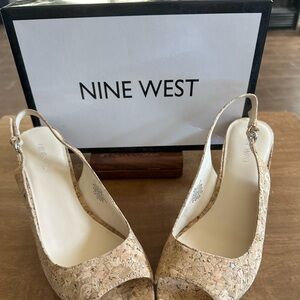 Nine West Cork Slingback Heels